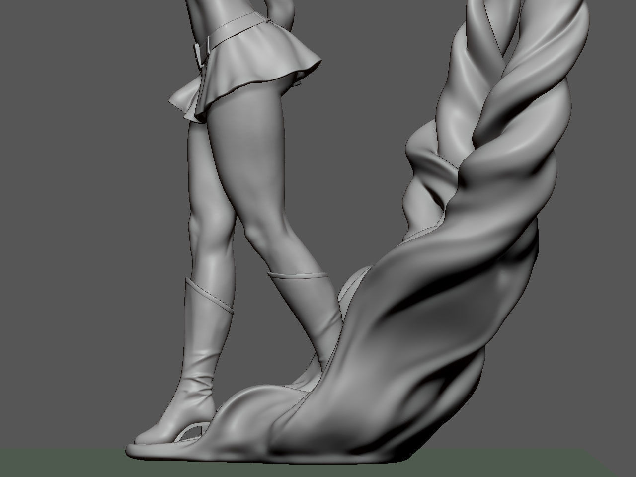 Jean Grey NSFW 3D print model_49