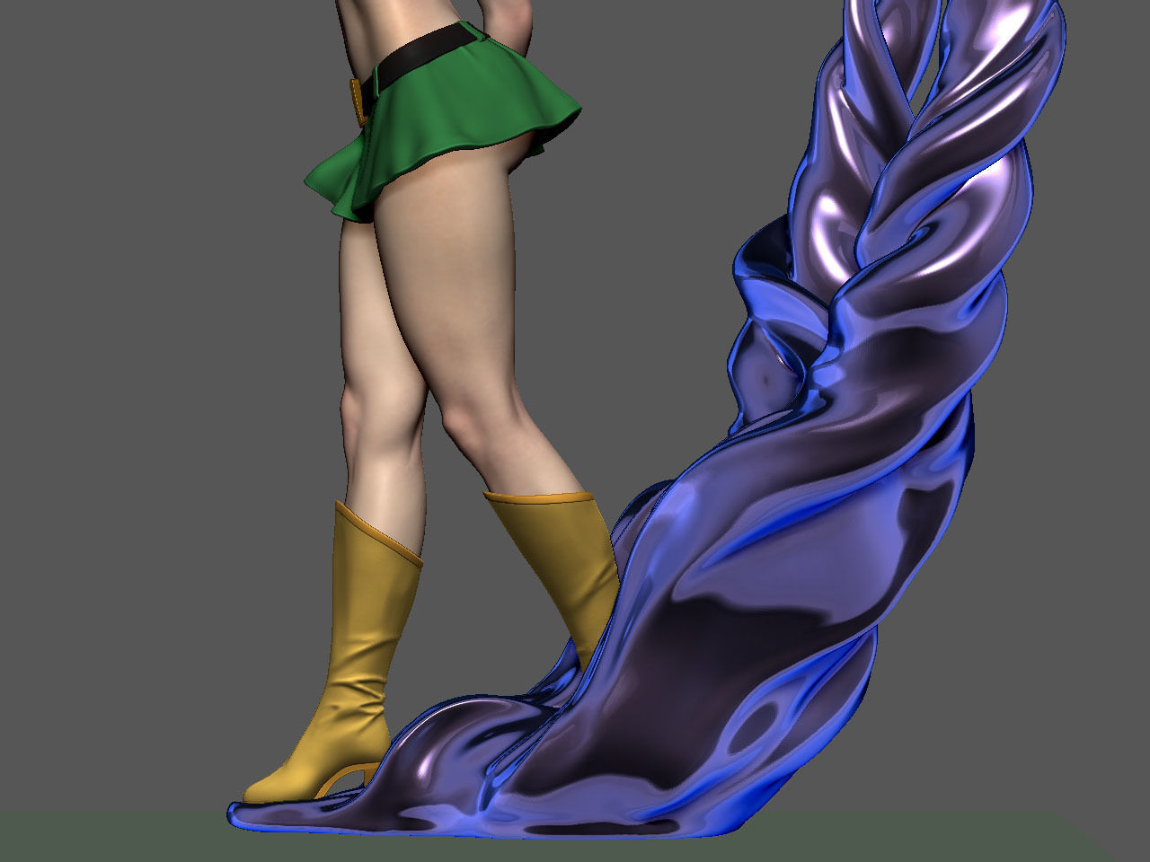 Jean Grey NSFW 3D print model_48