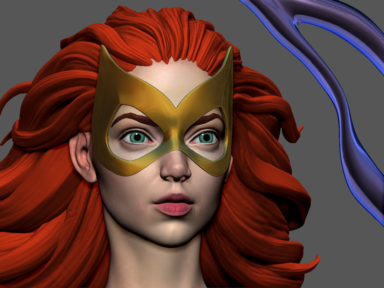 Jean Grey NSFW 3D print model_56