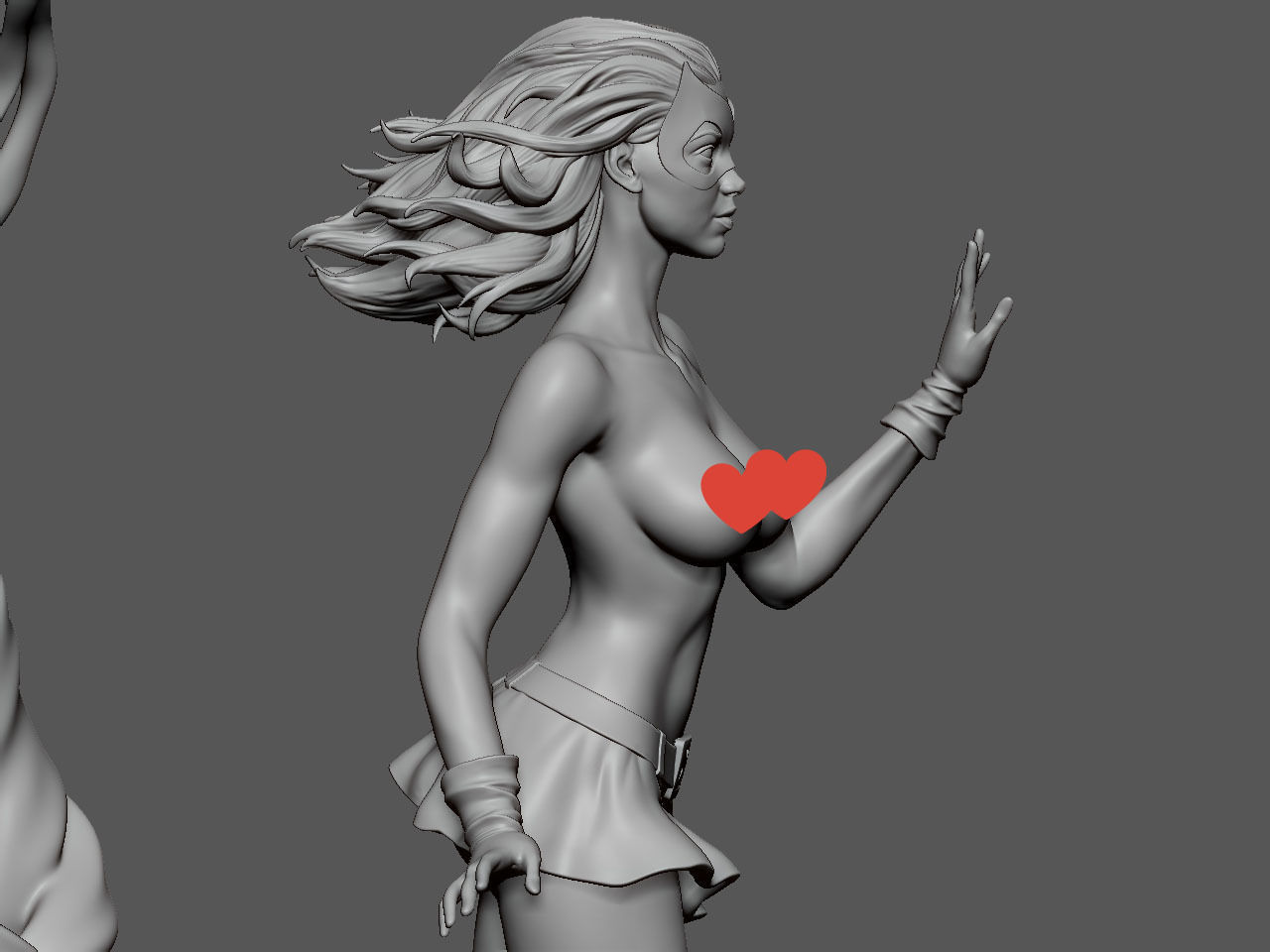 Jean Grey NSFW 3D print model_23