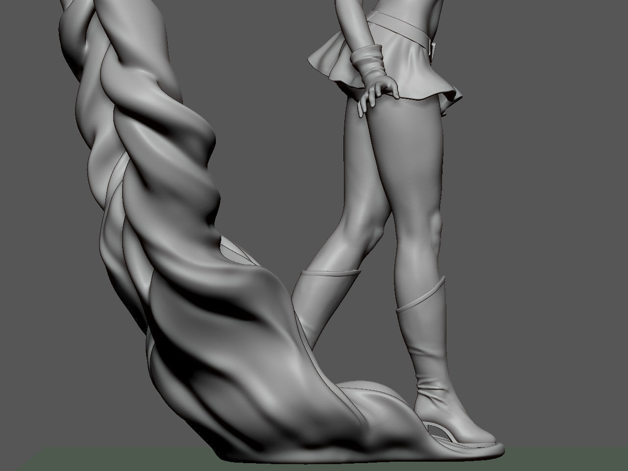 Jean Grey NSFW 3D print model_39