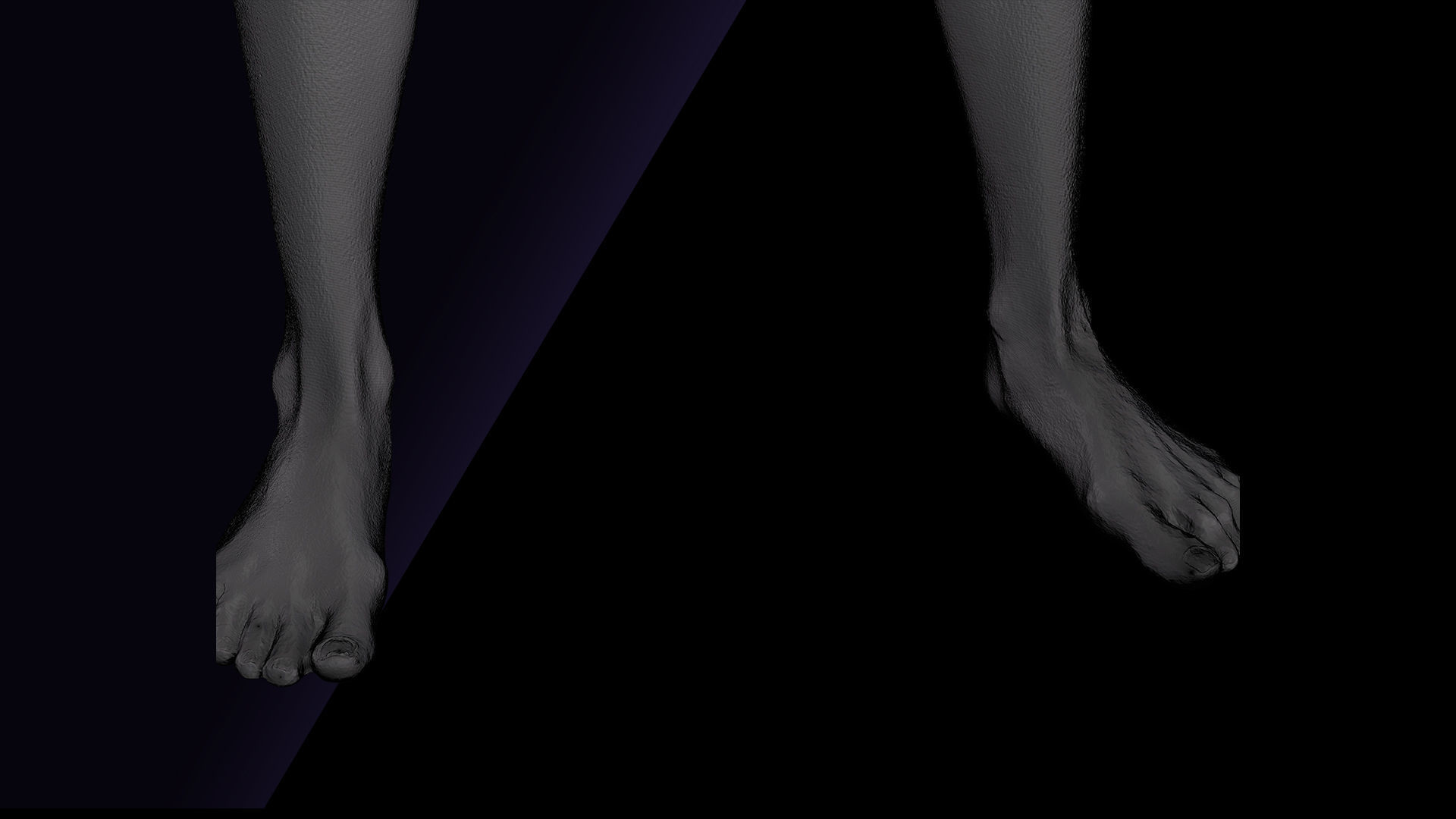 Cleaned A Pose Scan Waja Underwear 3D model_13