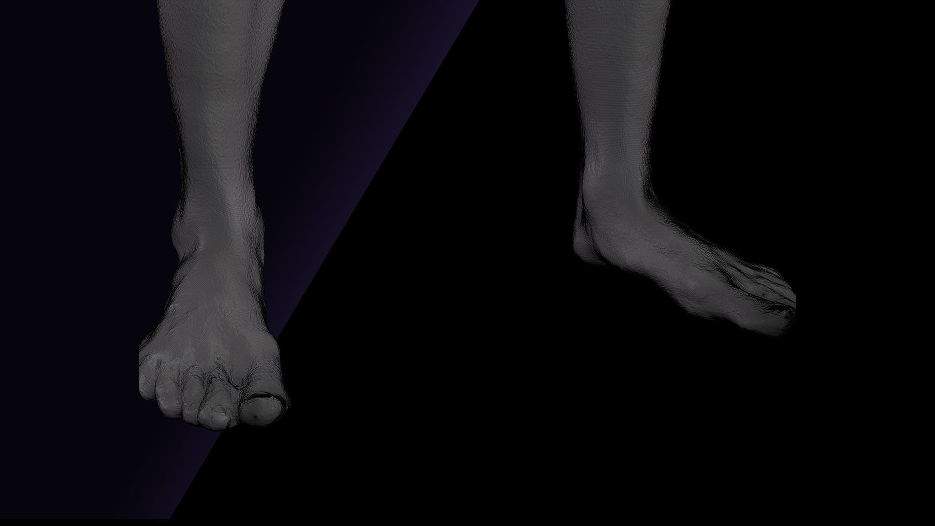 Cleaned A Pose Scan Simeon Underwear 3D model_14