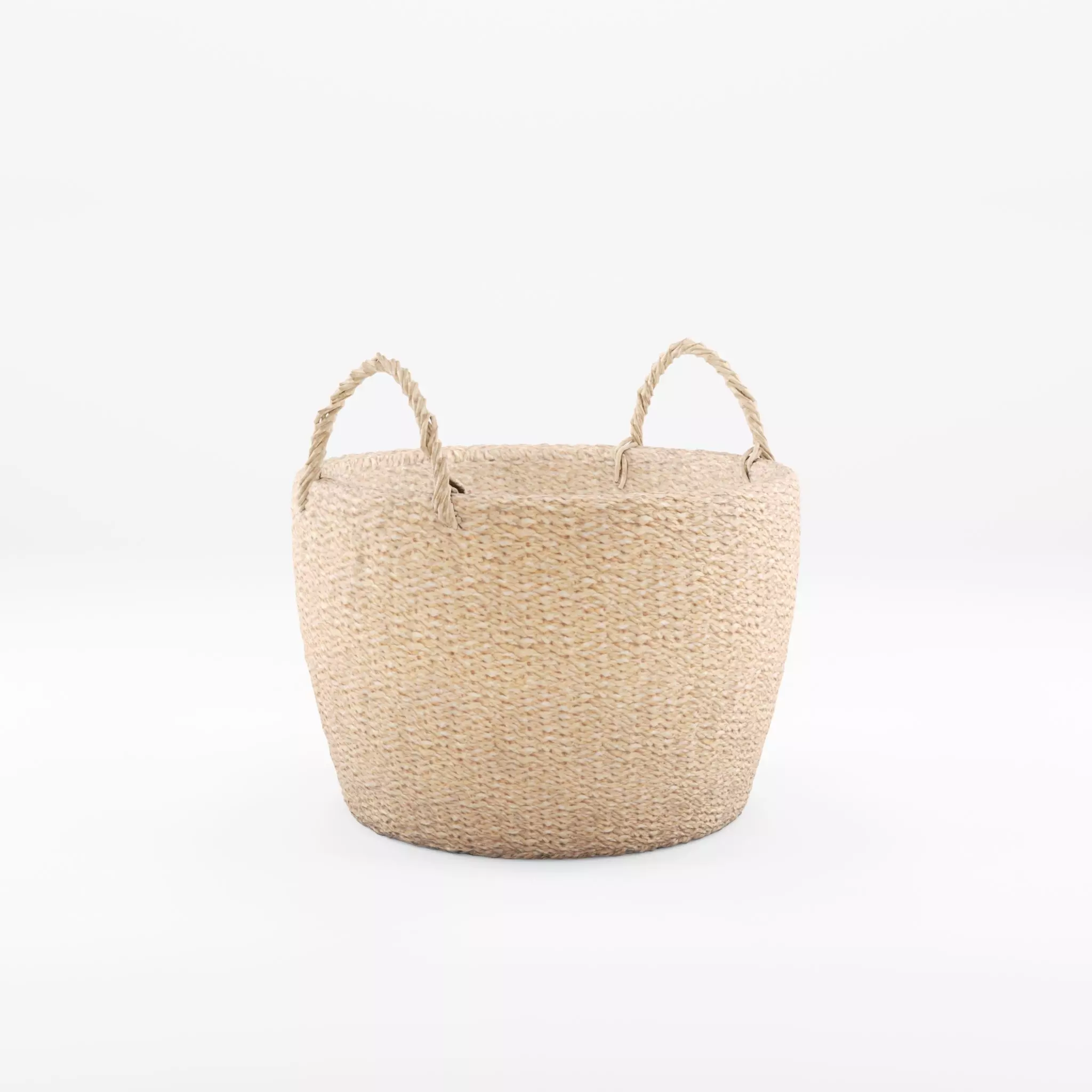 3D Model with A large sturdy storage basket Low-poly 3D model_0