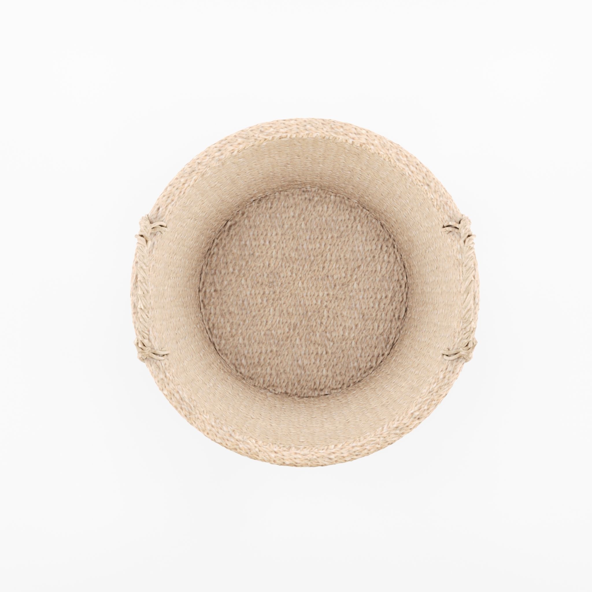 3D Model with A large sturdy storage basket Low-poly 3D model_4