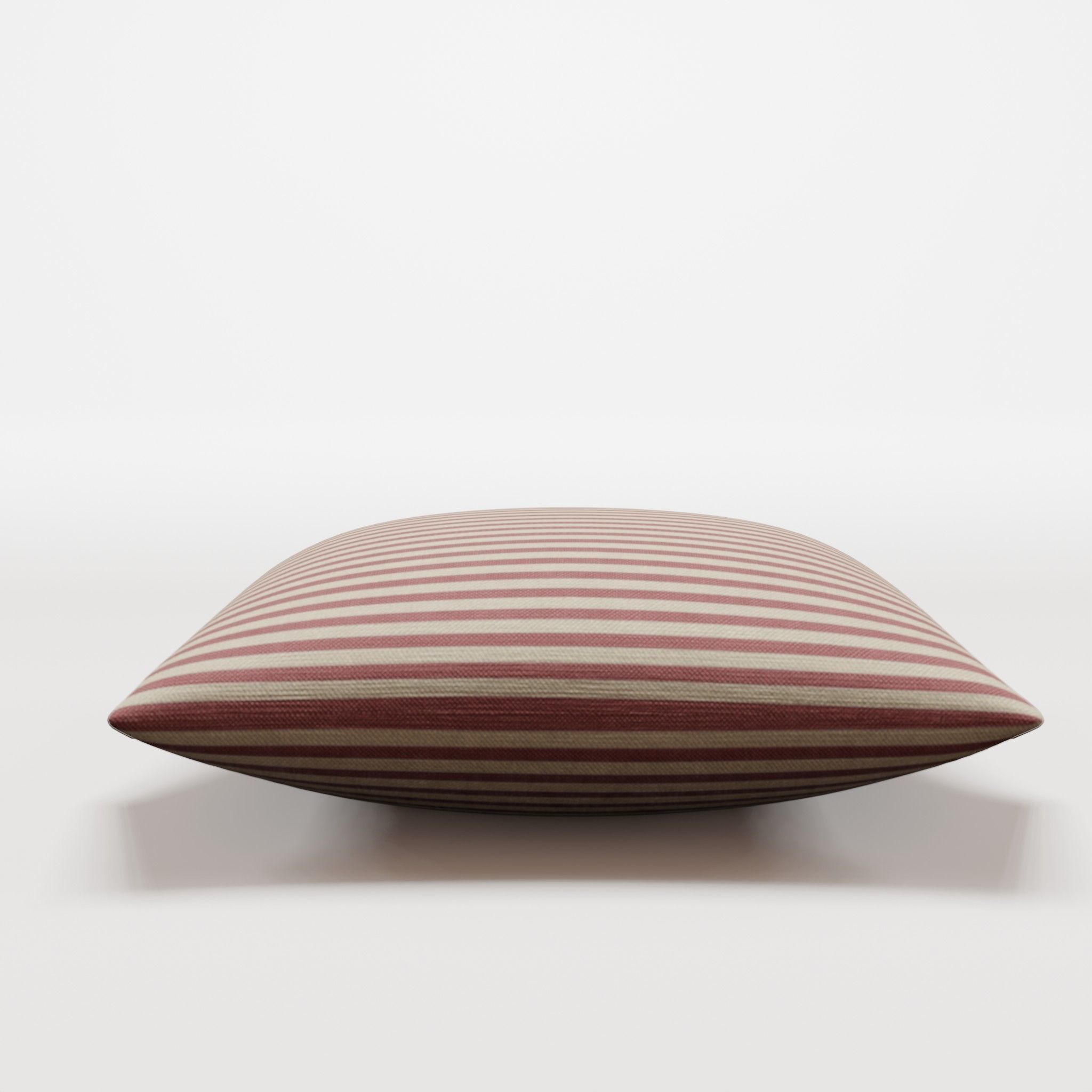 3D Model with A Cushion cover in linen mix-2 Low-poly 3D model_3