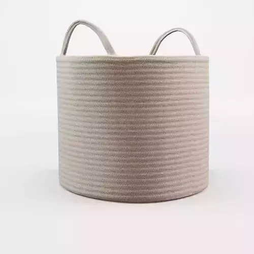 3D Model of a sturdy storage basket