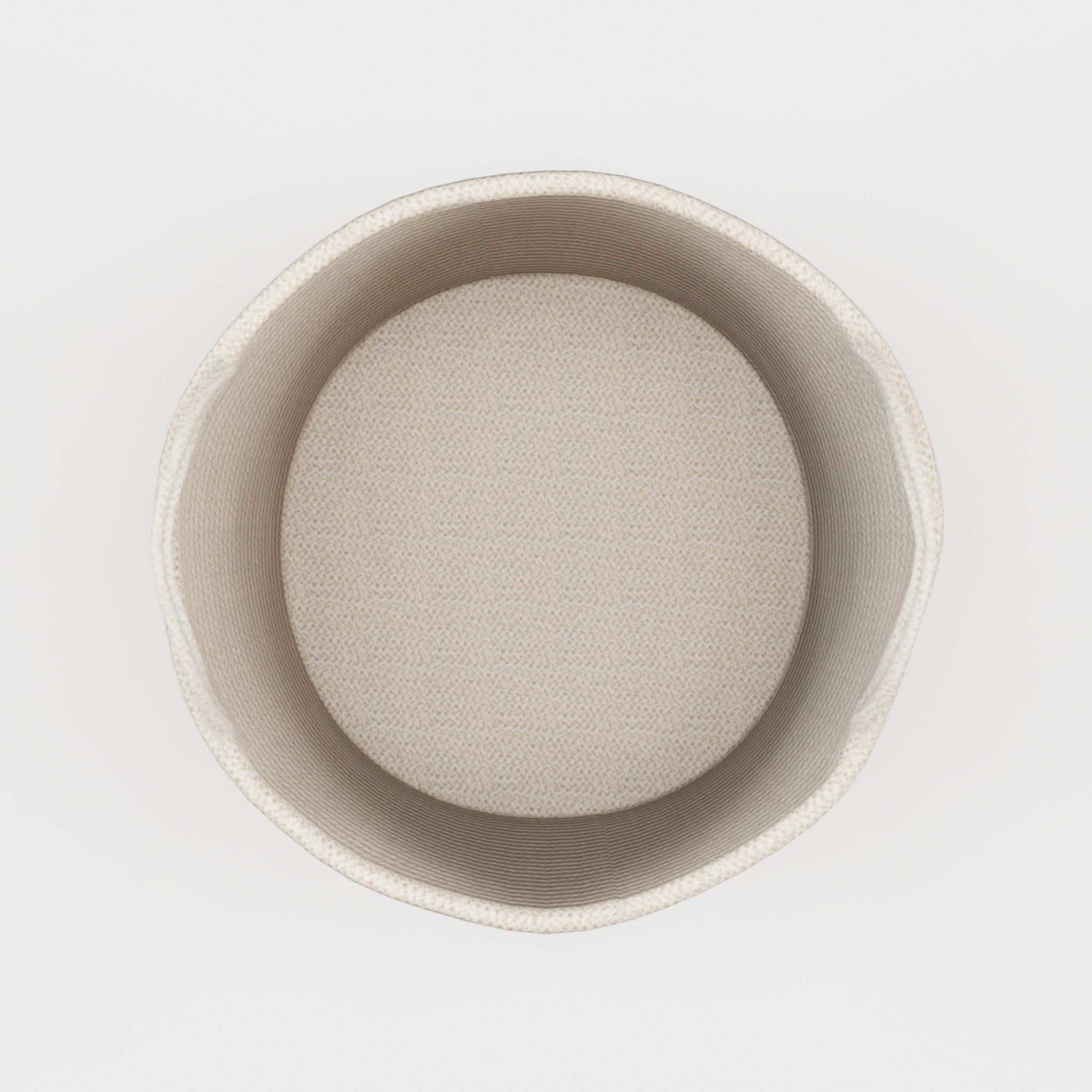 3D Model of a sturdy storage basket Low-poly 3D model_4