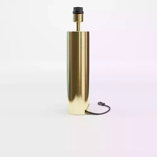 3D Model of a cylindrical table lamp-2