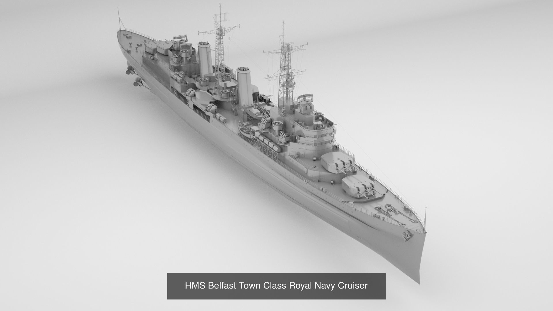Warships of Major Navies 3D Model Collection_12