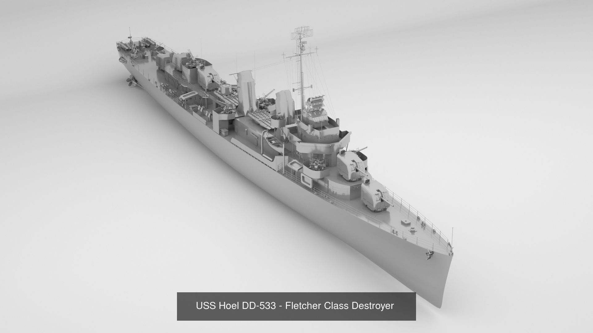 Warships of Major Navies 3D Model Collection_3