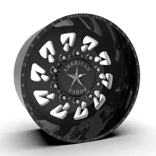 AMERICAN FORCE 6G14 SIDEWAYS SD WHEEL 3D print model