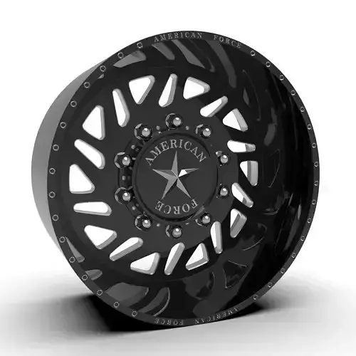 AMERICAN FORCE 6H02 SIEGE SD WHEEL 3D print model