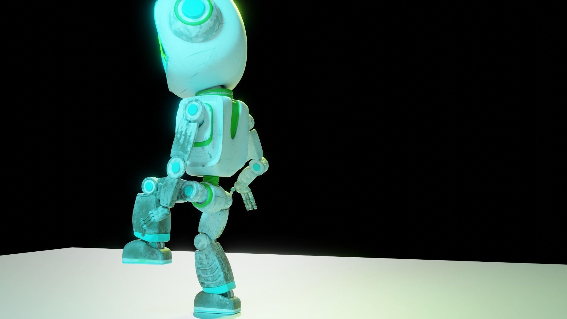 Cute Robot 3D model_6