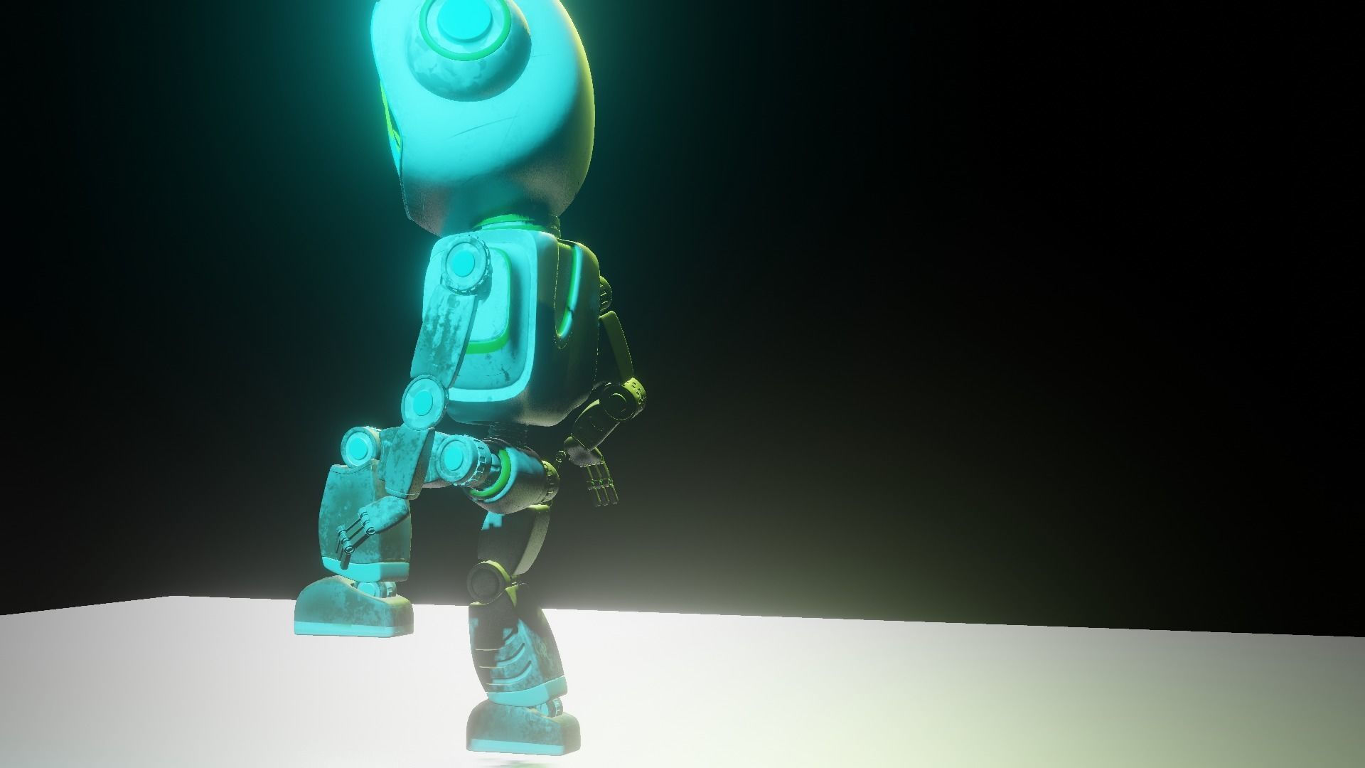 Cute Robot 3D model_13