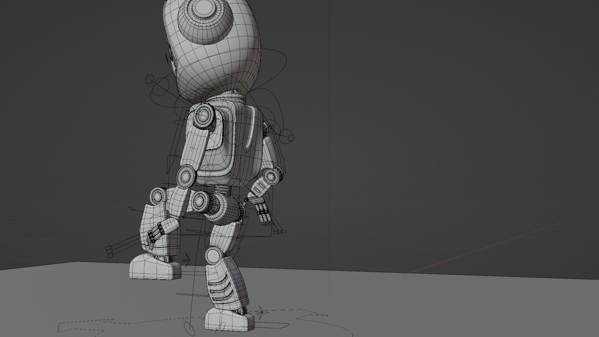 Cute Robot 3D model_20