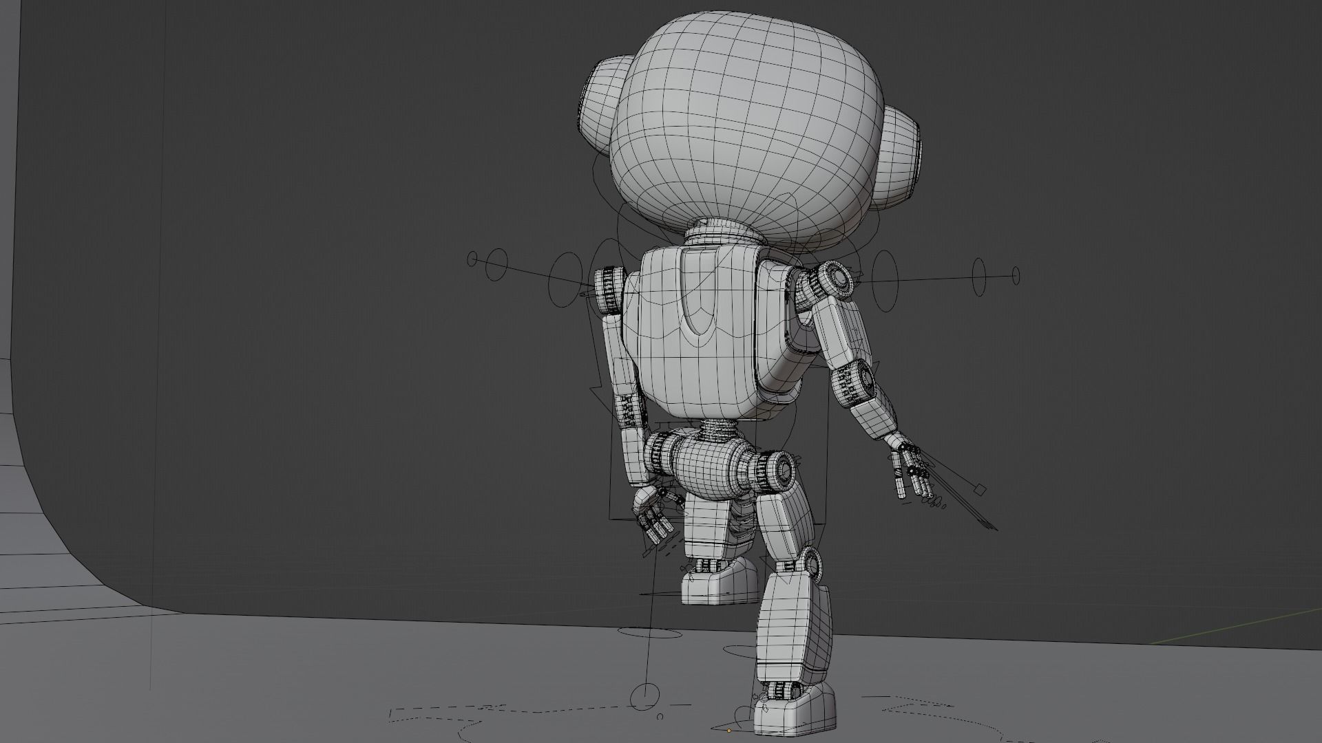 Cute Robot 3D model_19