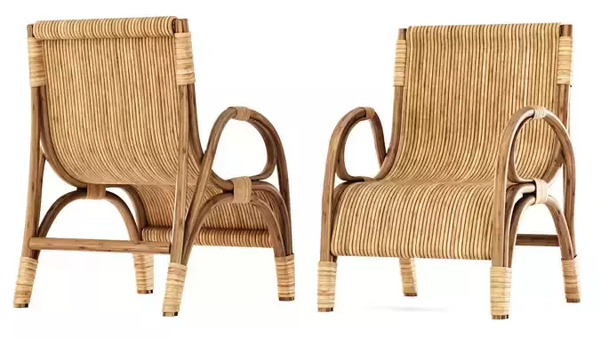 Elli Rattan Armchair 
