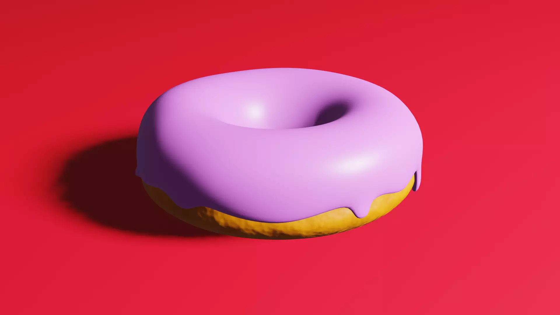 Donut 3D model_0