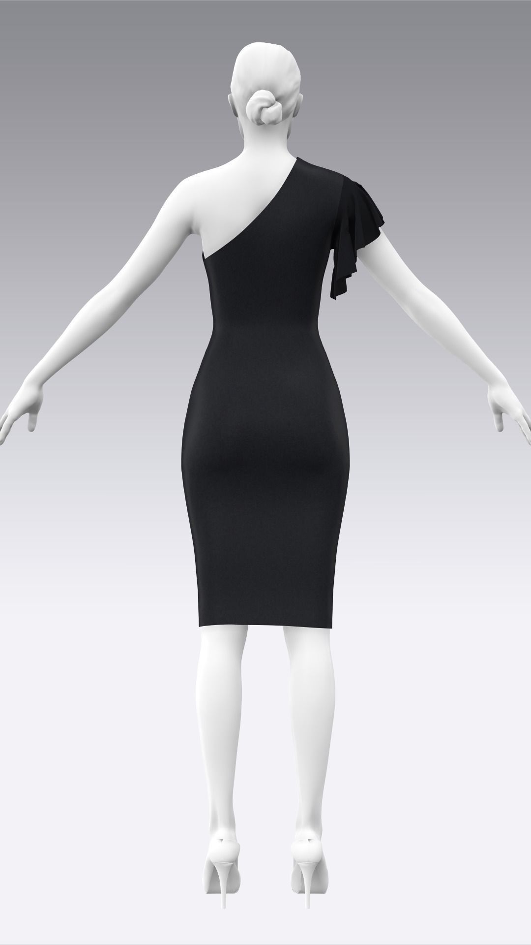Dress Outfits MD CLO 3D ZPRJ ZPAC project files 3D model_25