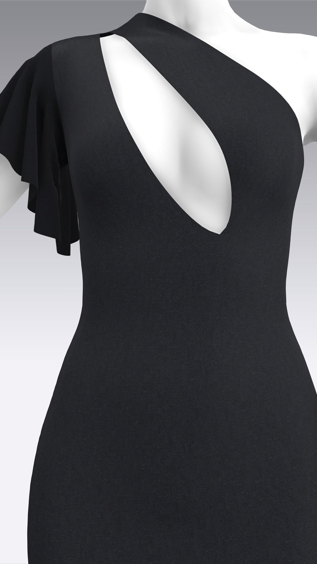 Dress Outfits MD CLO 3D ZPRJ ZPAC project files 3D model_42