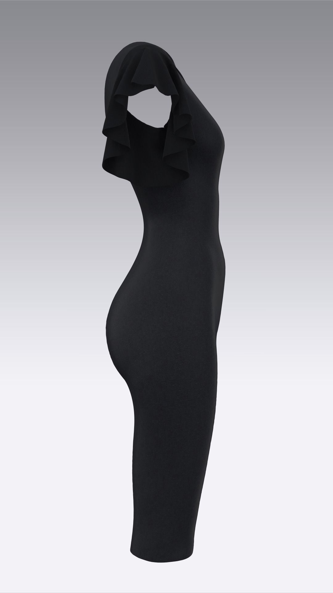 Dress Outfits MD CLO 3D ZPRJ ZPAC project files 3D model_30