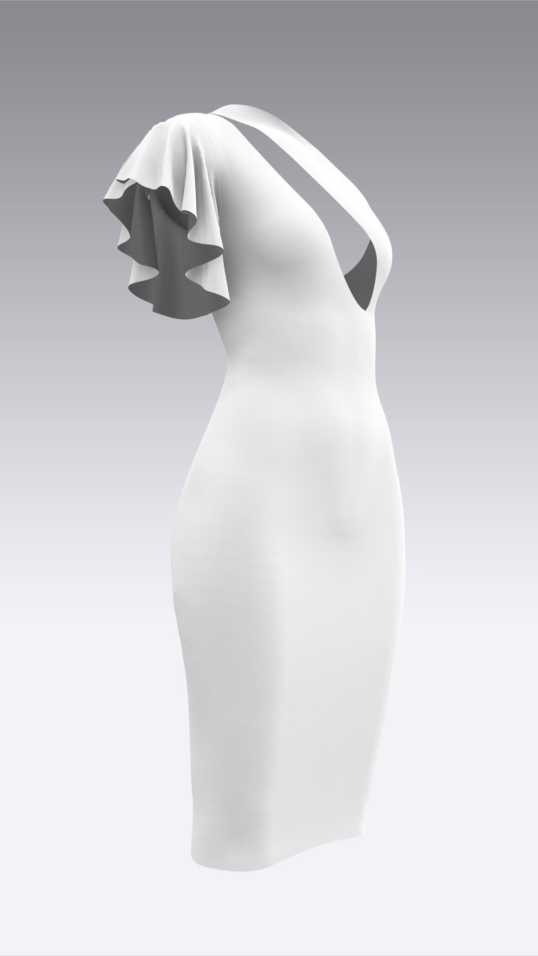 Dress Outfits MD CLO 3D ZPRJ ZPAC project files 3D model_10