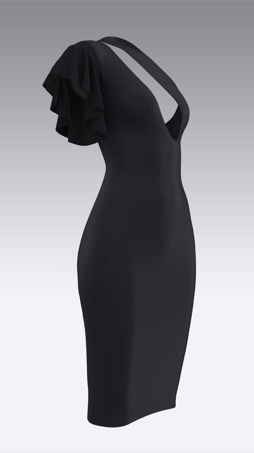 Dress Outfits MD CLO 3D ZPRJ ZPAC project files 3D model_31