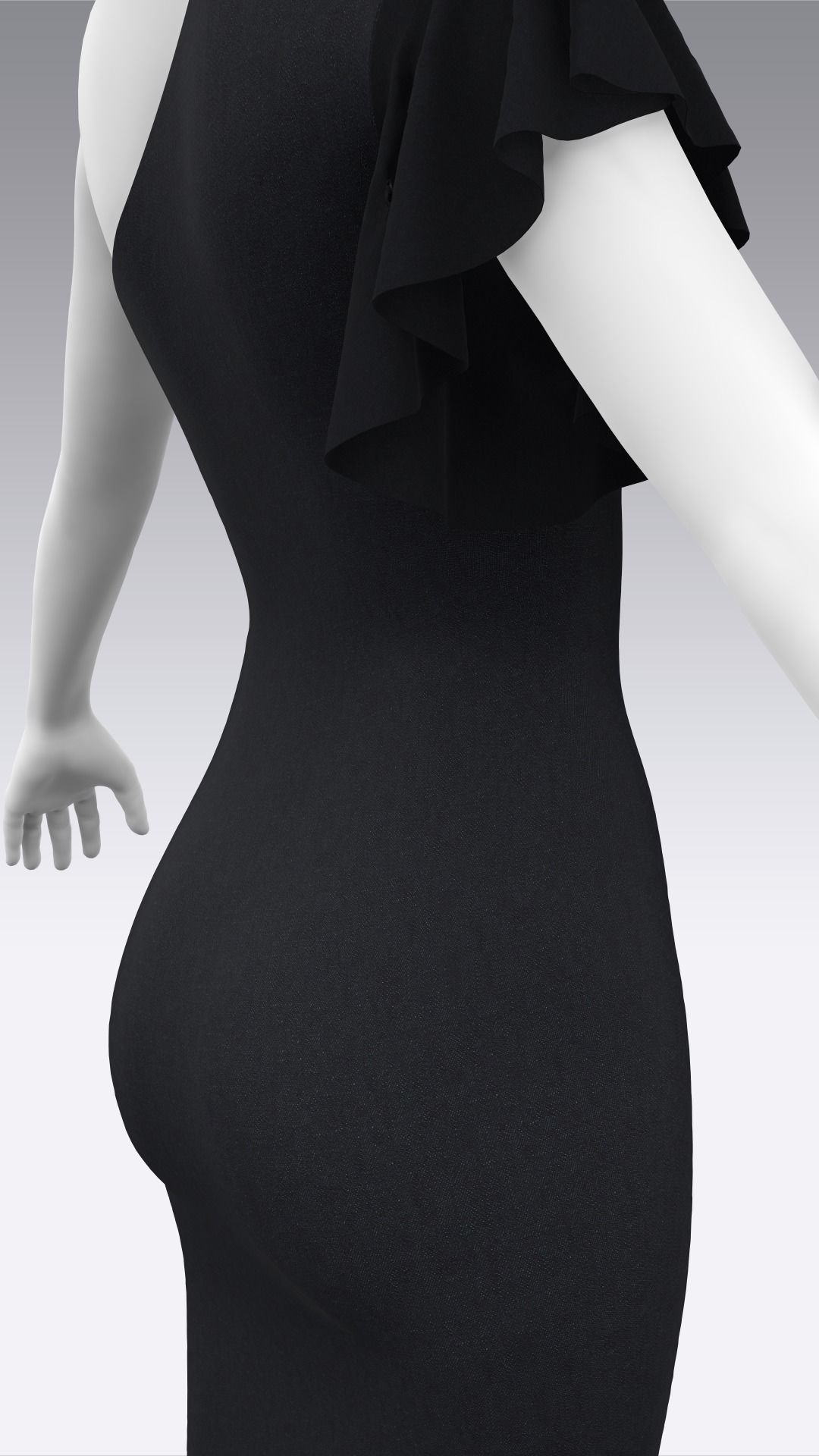 Dress Outfits MD CLO 3D ZPRJ ZPAC project files 3D model_39