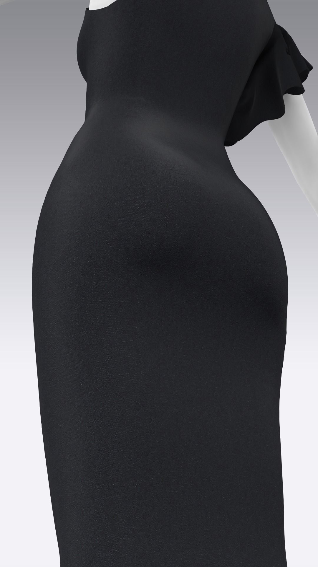 Dress Outfits MD CLO 3D ZPRJ ZPAC project files 3D model_33