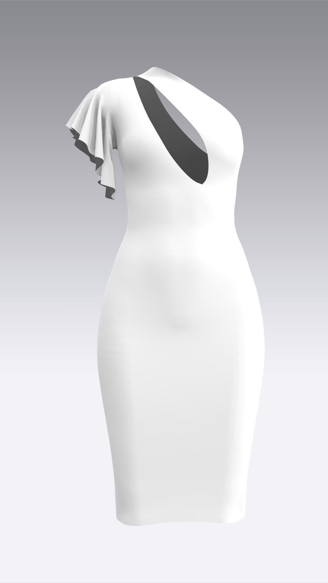 Dress Outfits MD CLO 3D ZPRJ ZPAC project files 3D model_12