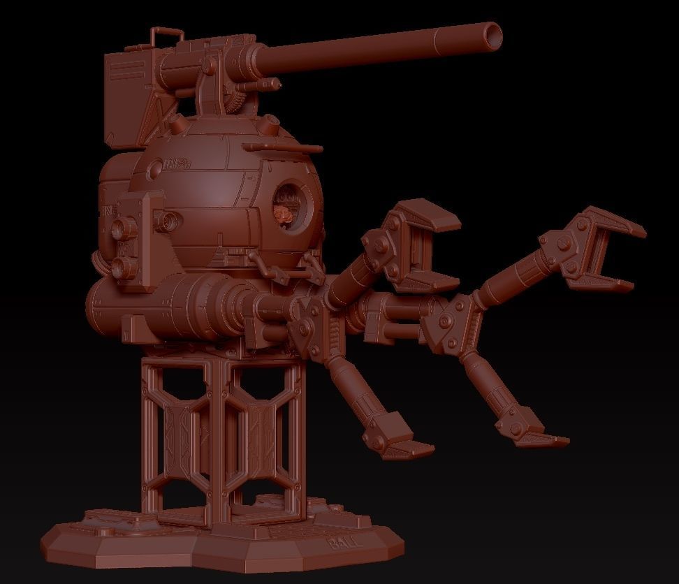 RB-79 Ball 3D print model_14