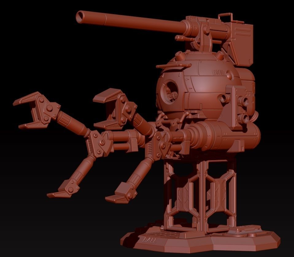 RB-79 Ball 3D print model_6