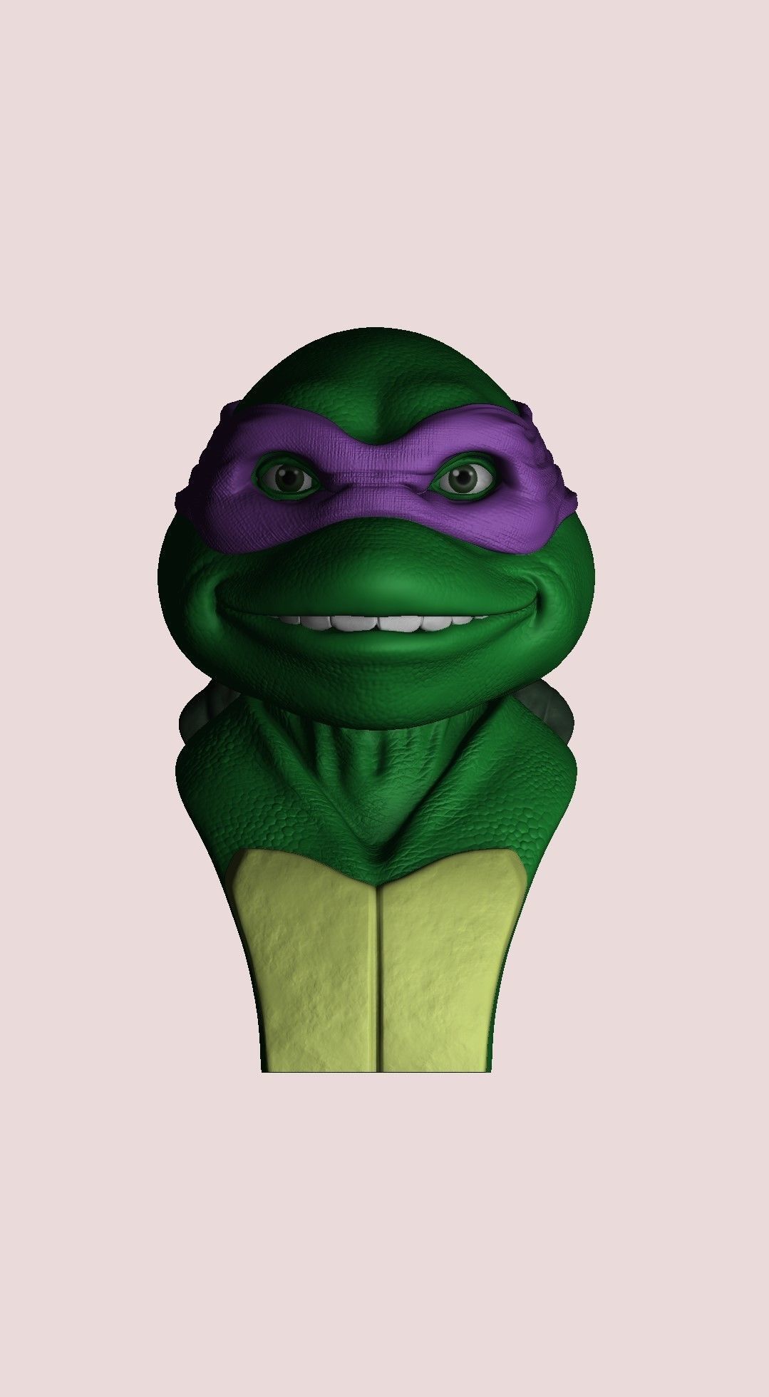 TURTLES 1990 BUSTS FOR 3D PRINT STL 3D print model_33