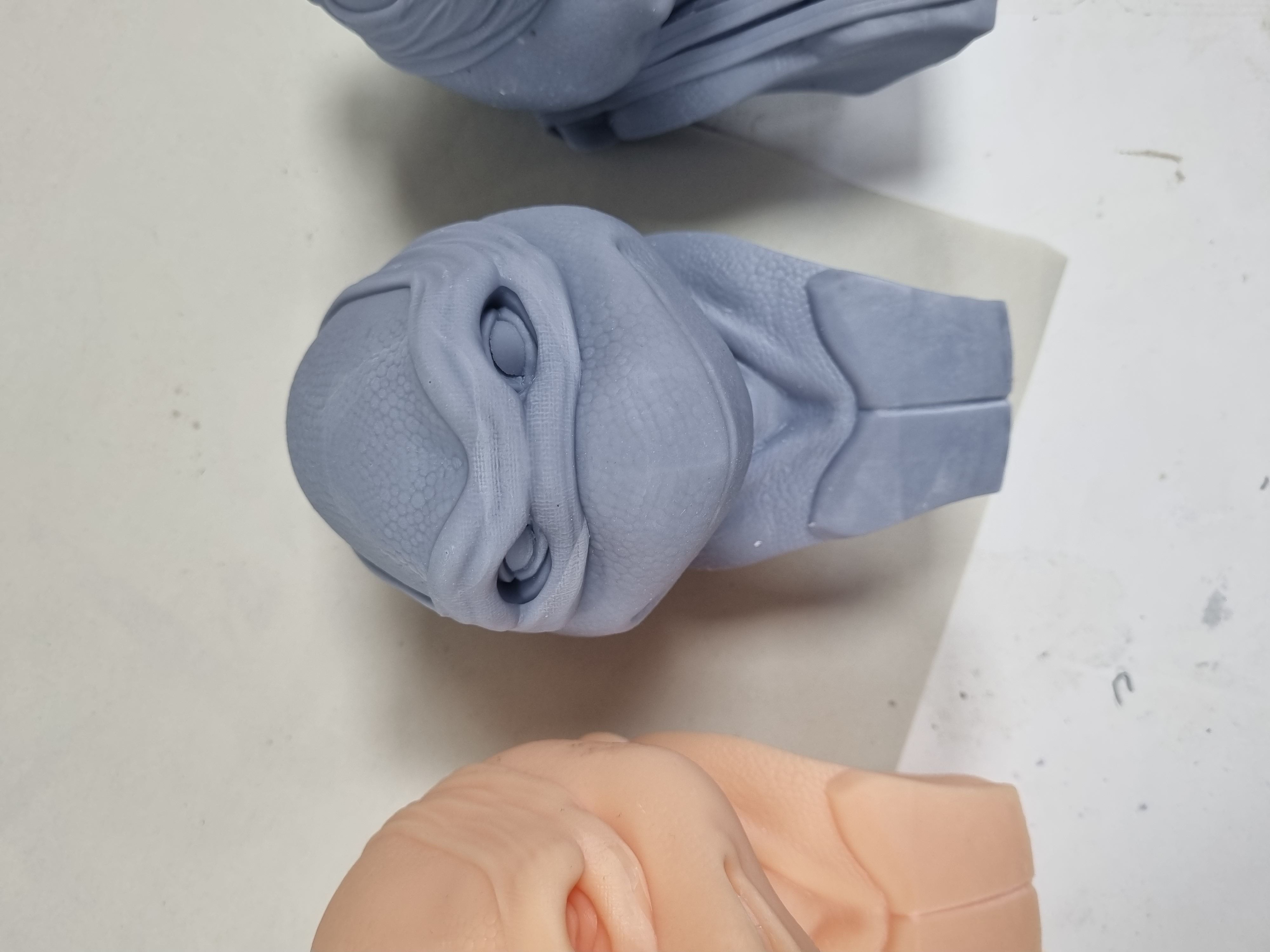 TURTLES 1990 BUSTS FOR 3D PRINT STL 3D print model_58