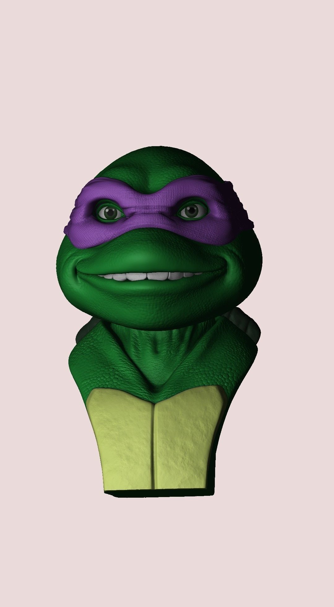 TURTLES 1990 BUSTS FOR 3D PRINT STL 3D print model_41