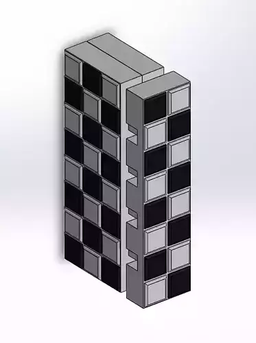 Chess - print in place set  3D print model