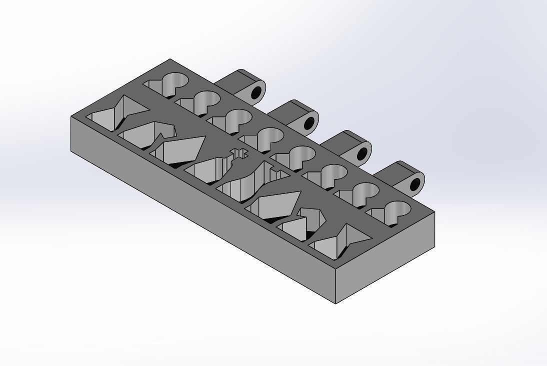 Chess - print in place set  3D print model_7