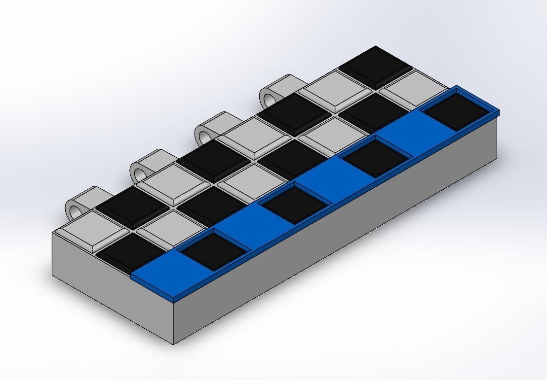 Chess - print in place set  3D print model_8