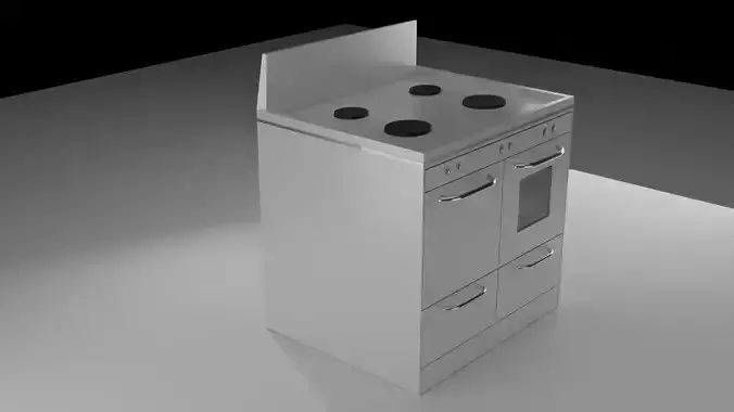 Electric stove for cooking