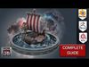 Blender 3 Stylized Viking Boat 3D Model 3D model_1