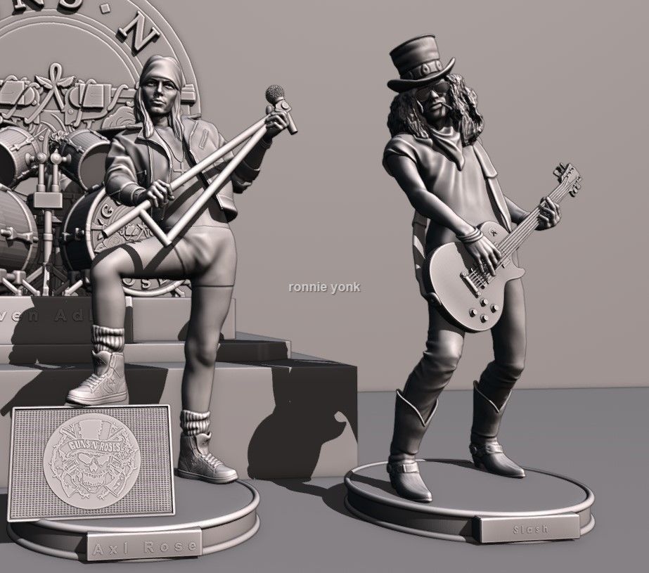 Slash GNR - 3d printing 3D print model_8