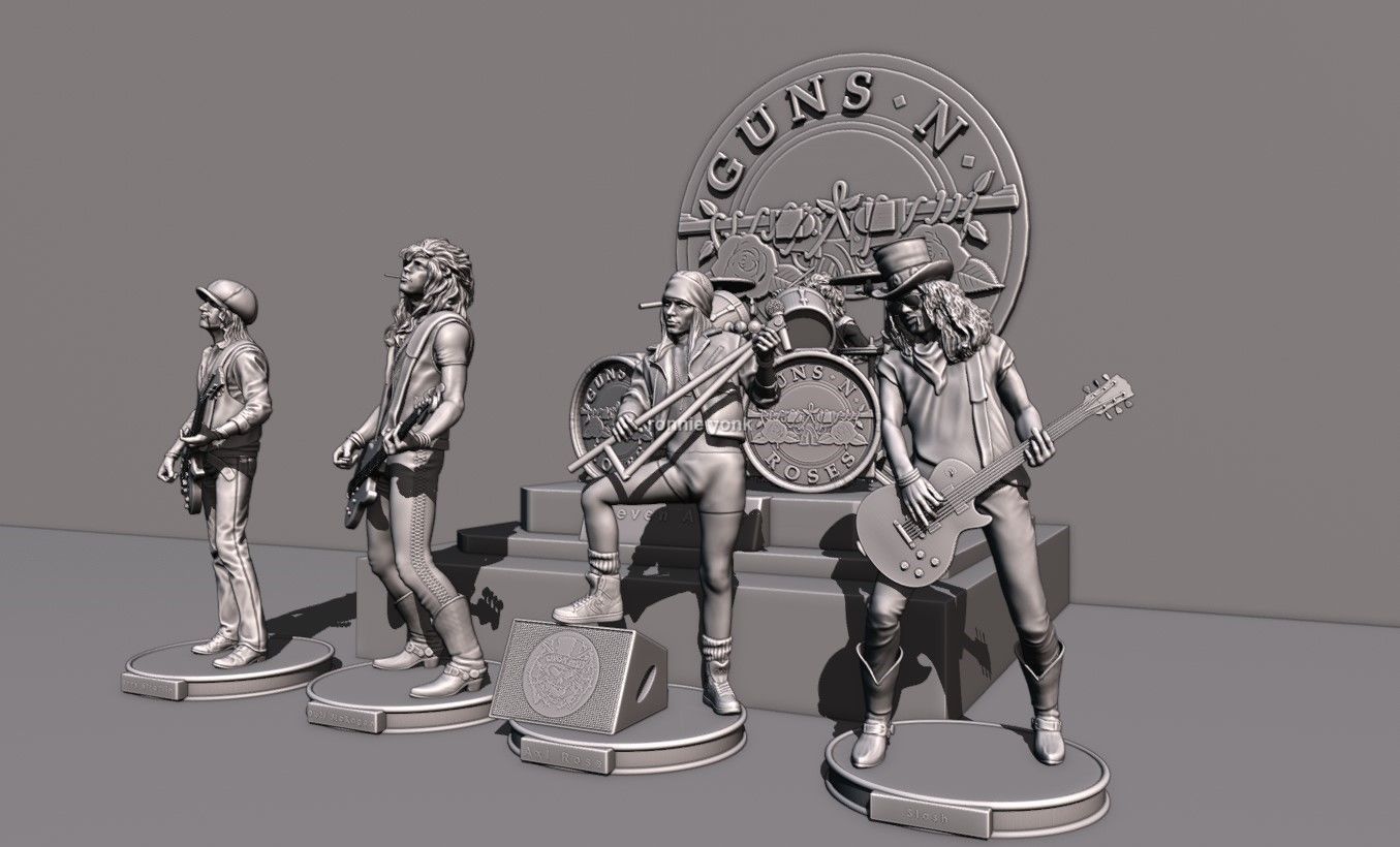 Slash GNR - 3d printing 3D print model_3