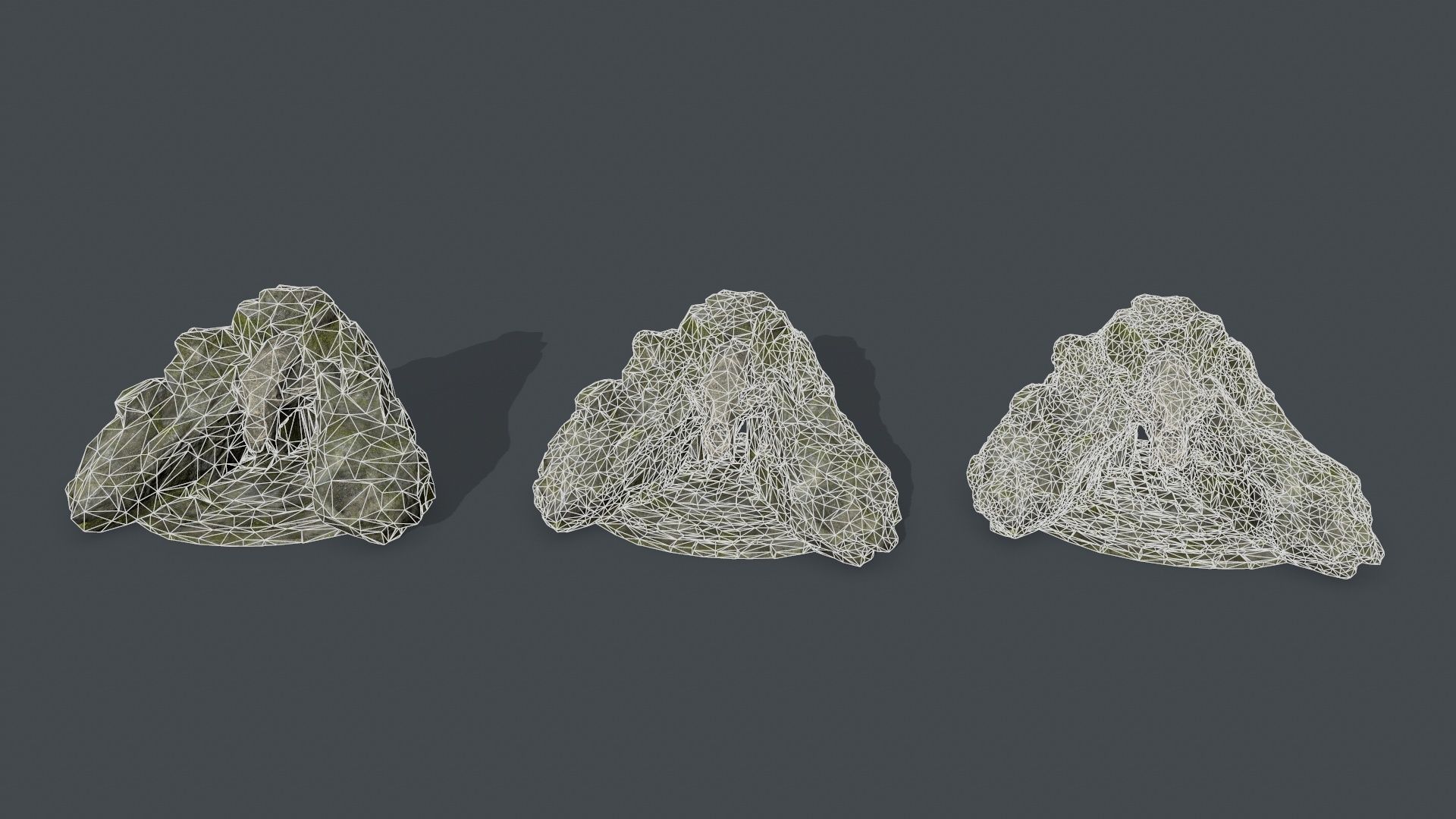 Skull Gate 6 Low-poly 3D model_14