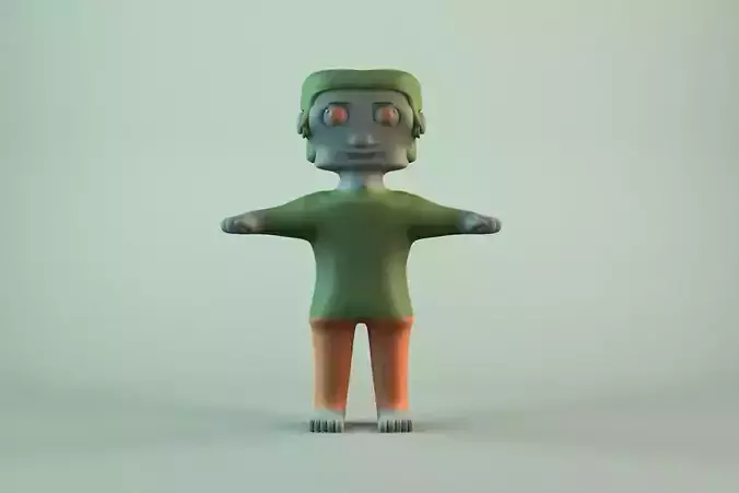 CHARACTER MODEL cartoon