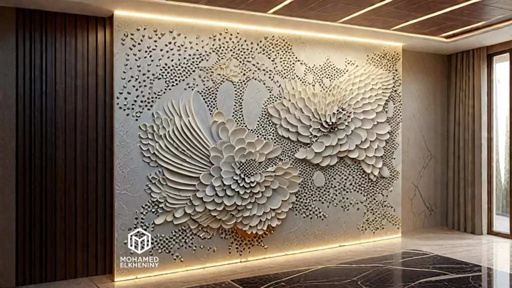 3D Wall Panel STL Model for CNC and 3D Printing 01 3D model_0