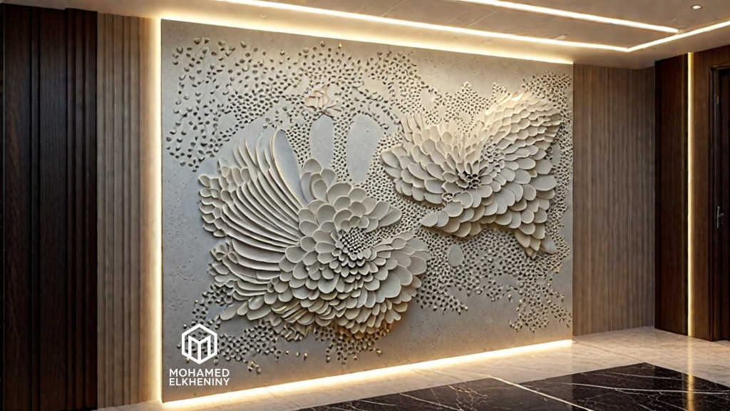 3D Wall Panel STL Model for CNC and 3D Printing 01 3D model_8