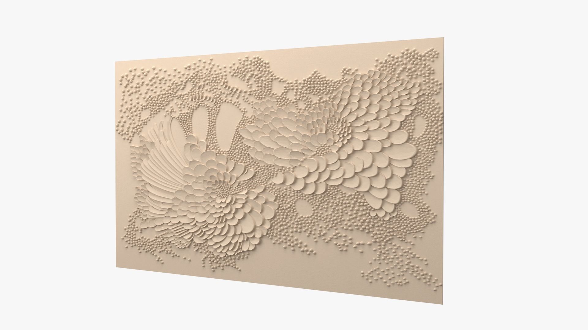 3D Wall Panel STL Model for CNC and 3D Printing 01 3D model_3