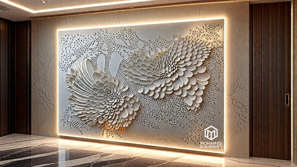 3D Wall Panel STL Model for CNC and 3D Printing 01 3D model_4