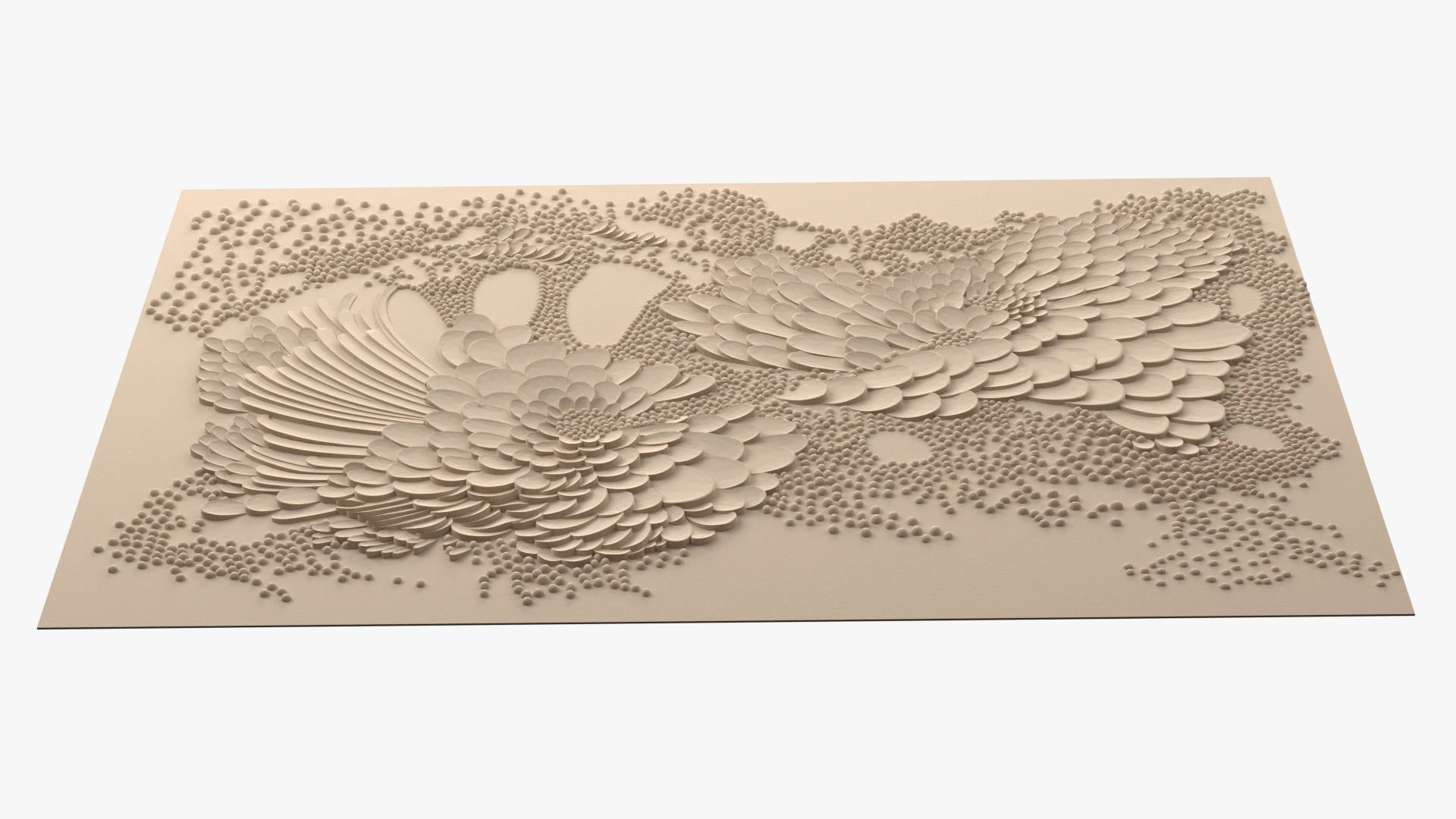 3D Wall Panel STL Model for CNC and 3D Printing 01 3D model_7